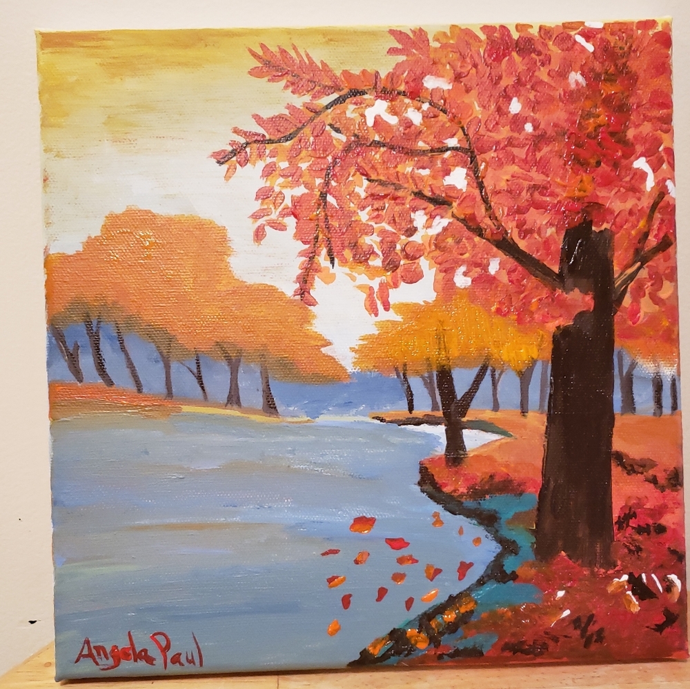 Canvas painting